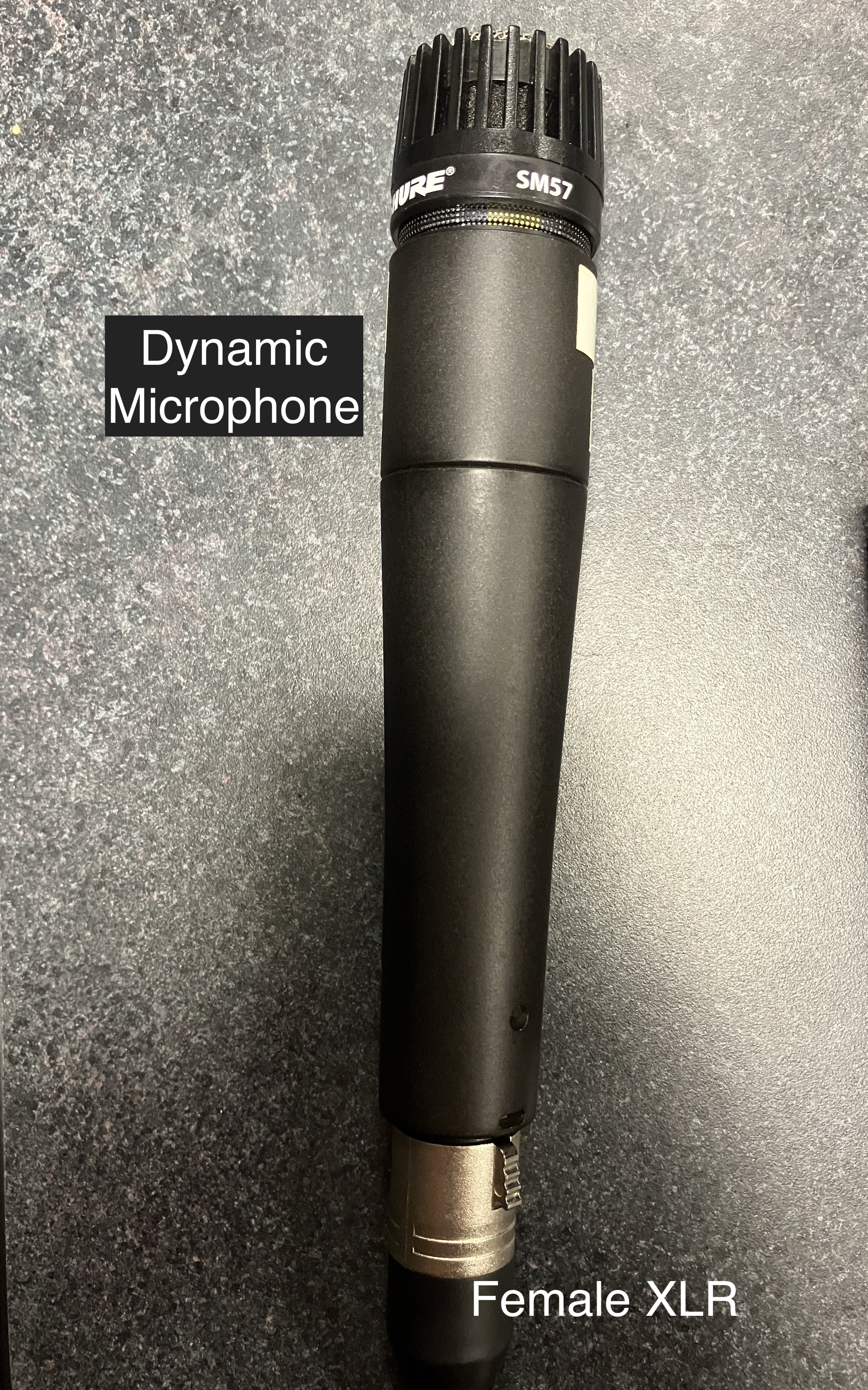 When properly connecting an xlr cable to a microphone you will feel and hear a soft click