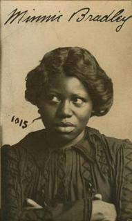 Mugshot of minnie Bradley (1902)